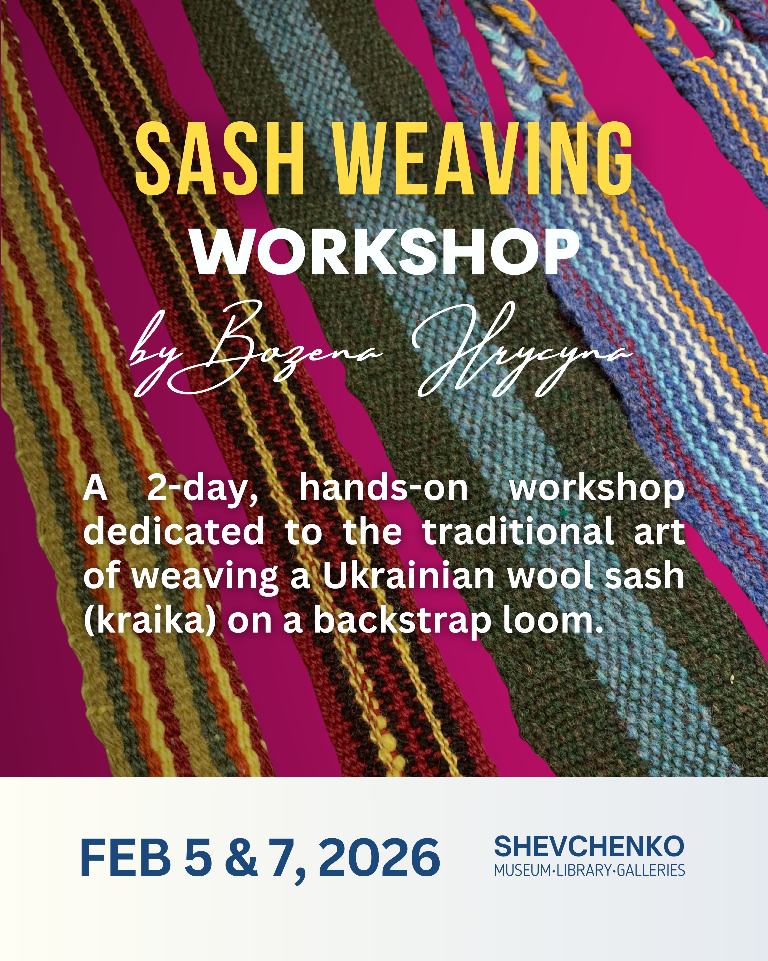 SASH-WEAVING WORKSHOP